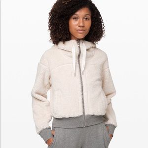Lululemon Sherpa jacket- reversible! So warm!